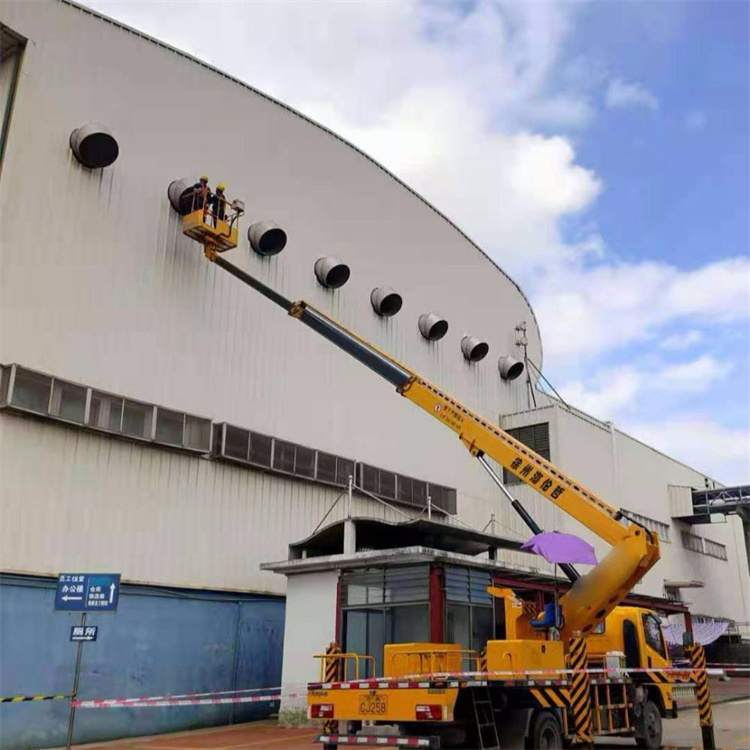 中平镇高空作业车出租服务：专业广告牌安装解决方案